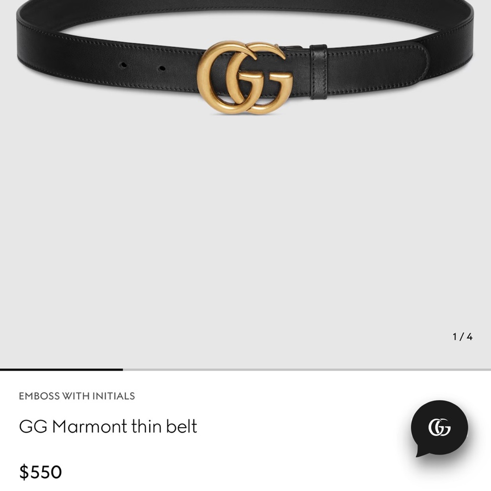 Gucci Marmont thin belt - Picture 4 of 4